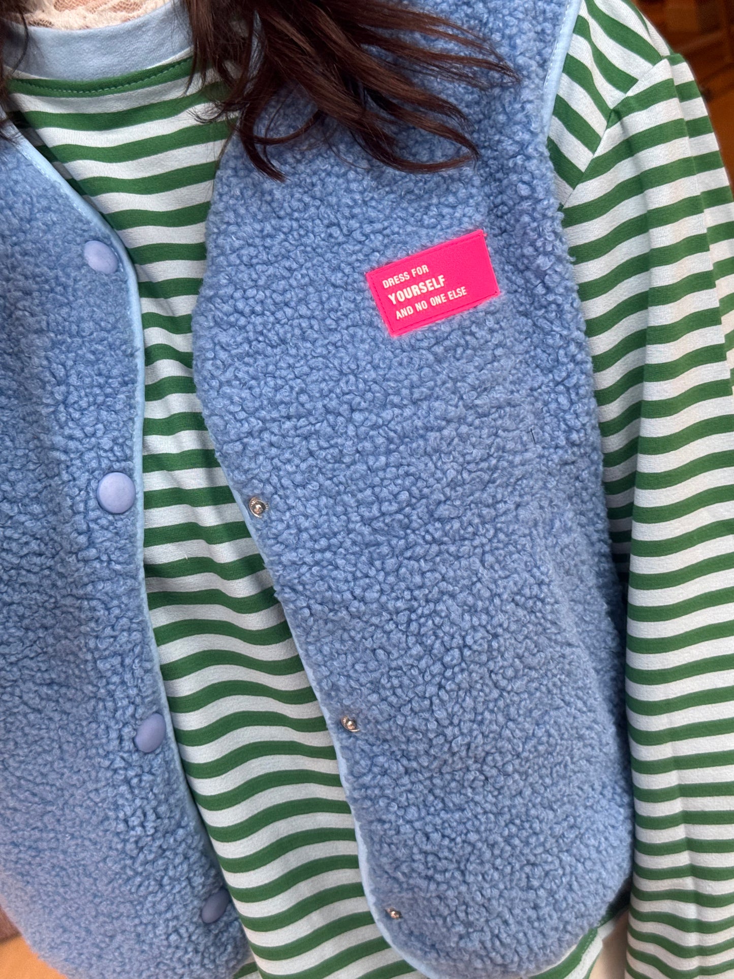 Gilet Dress for Yourself Blue