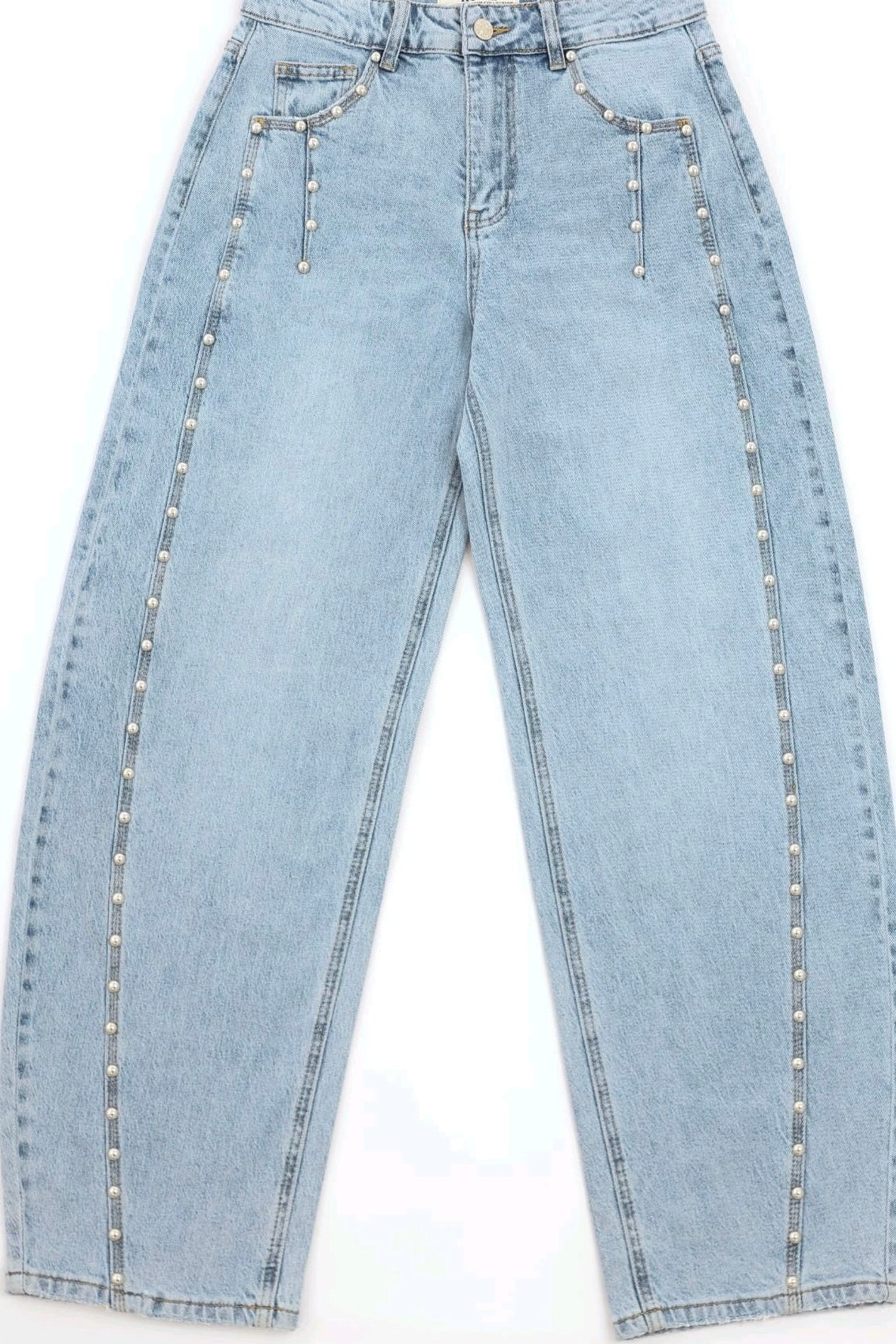 Barrel Jeans Hieke Studs Denim