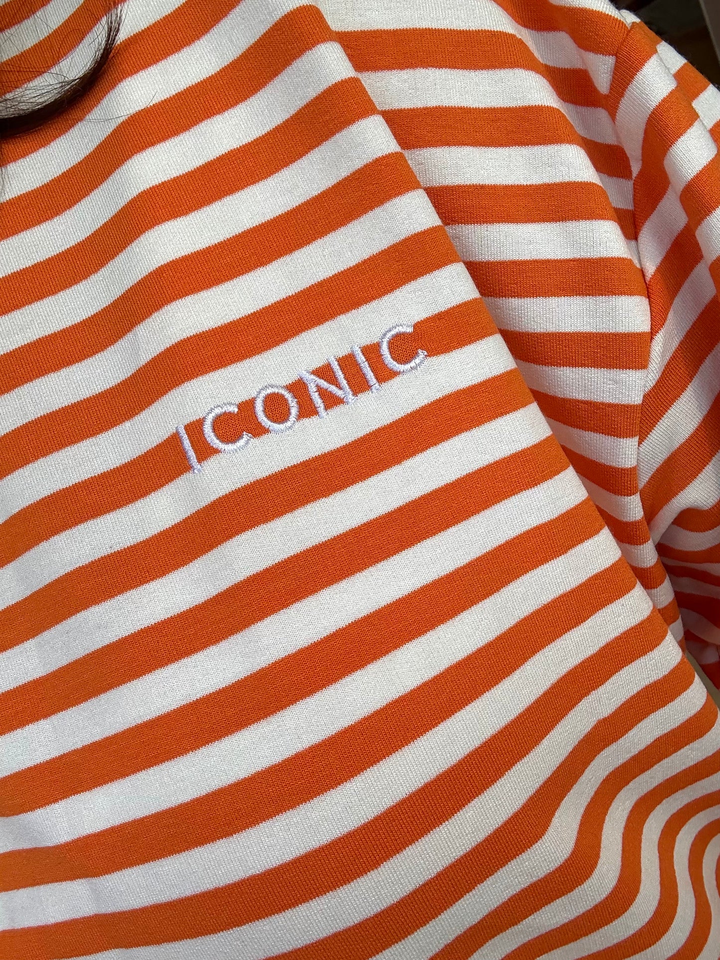 Oranje wit Iconic T-Shirt