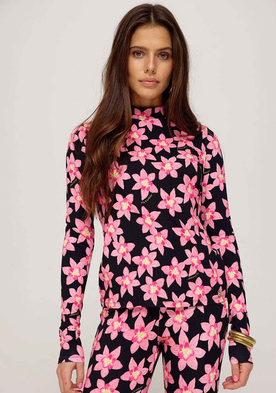 Harper & Yve Top Jane Pink Blossom