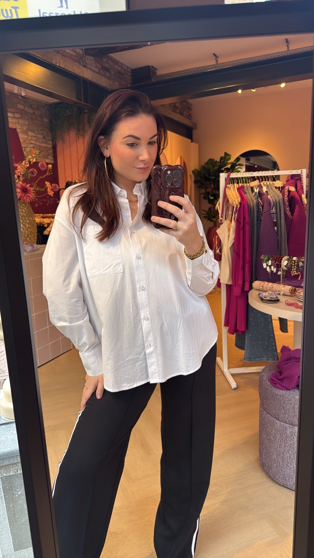 Blouse Maya Wit Oversized