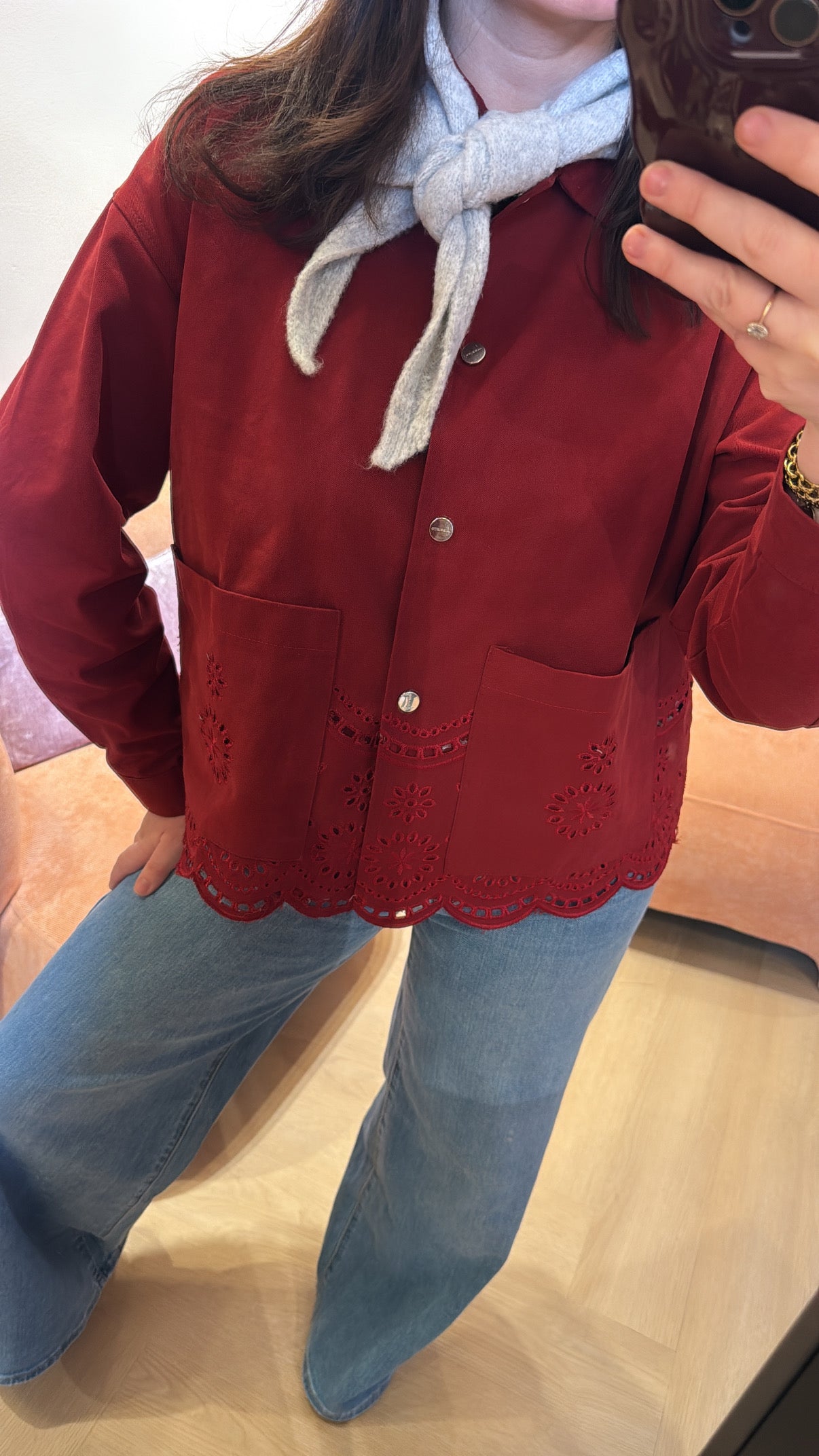 Jacket Lisa Bordeaux