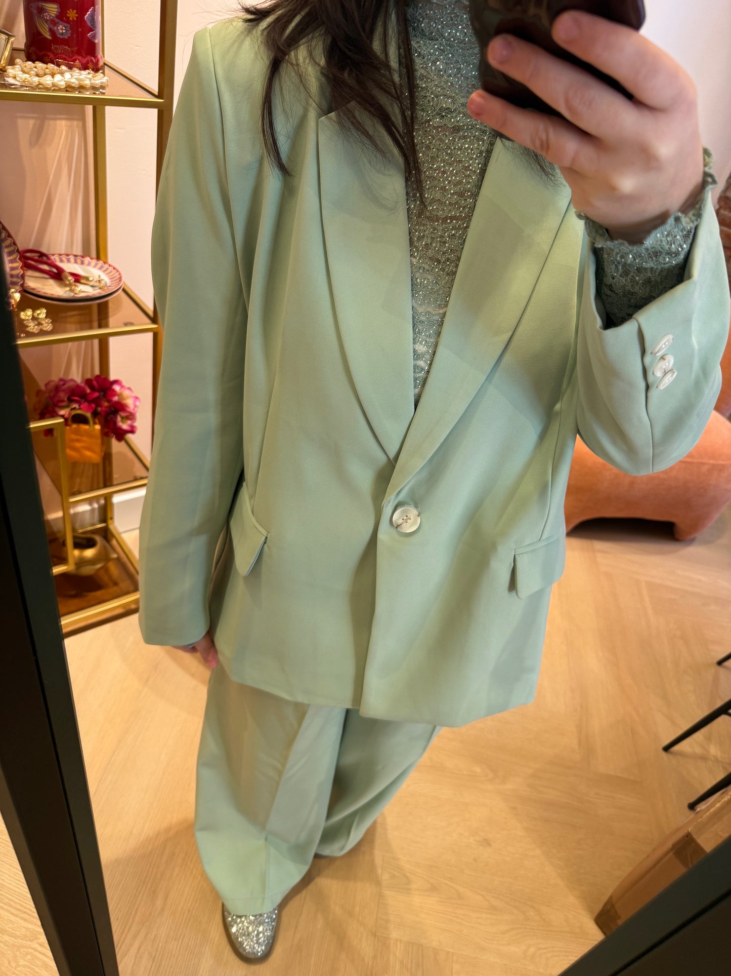 Blazer Vanessa Mint Groen