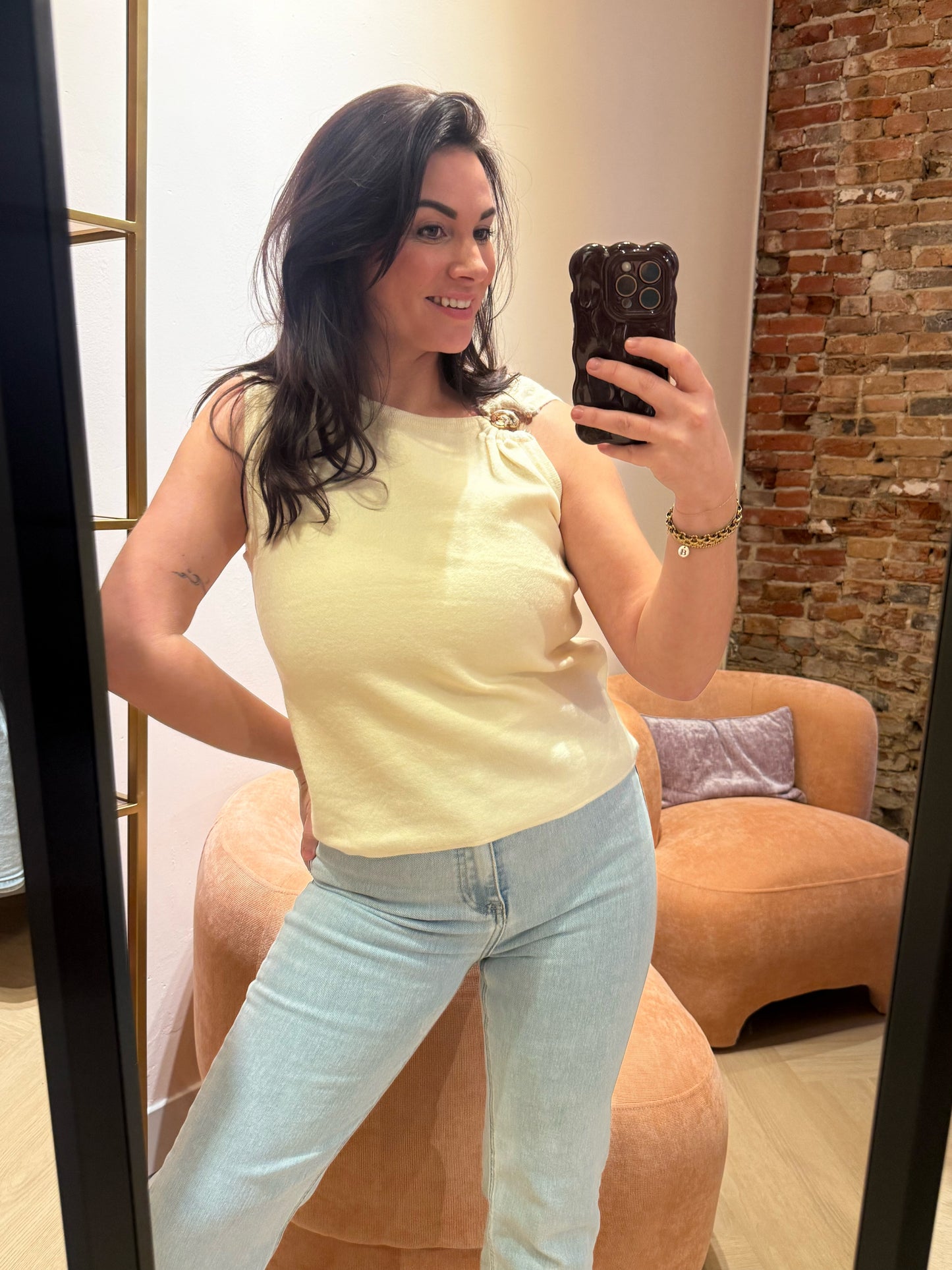 Top Denise Off White