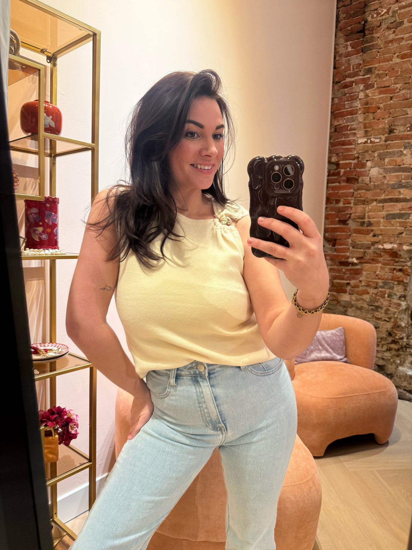 Top Denise Off White