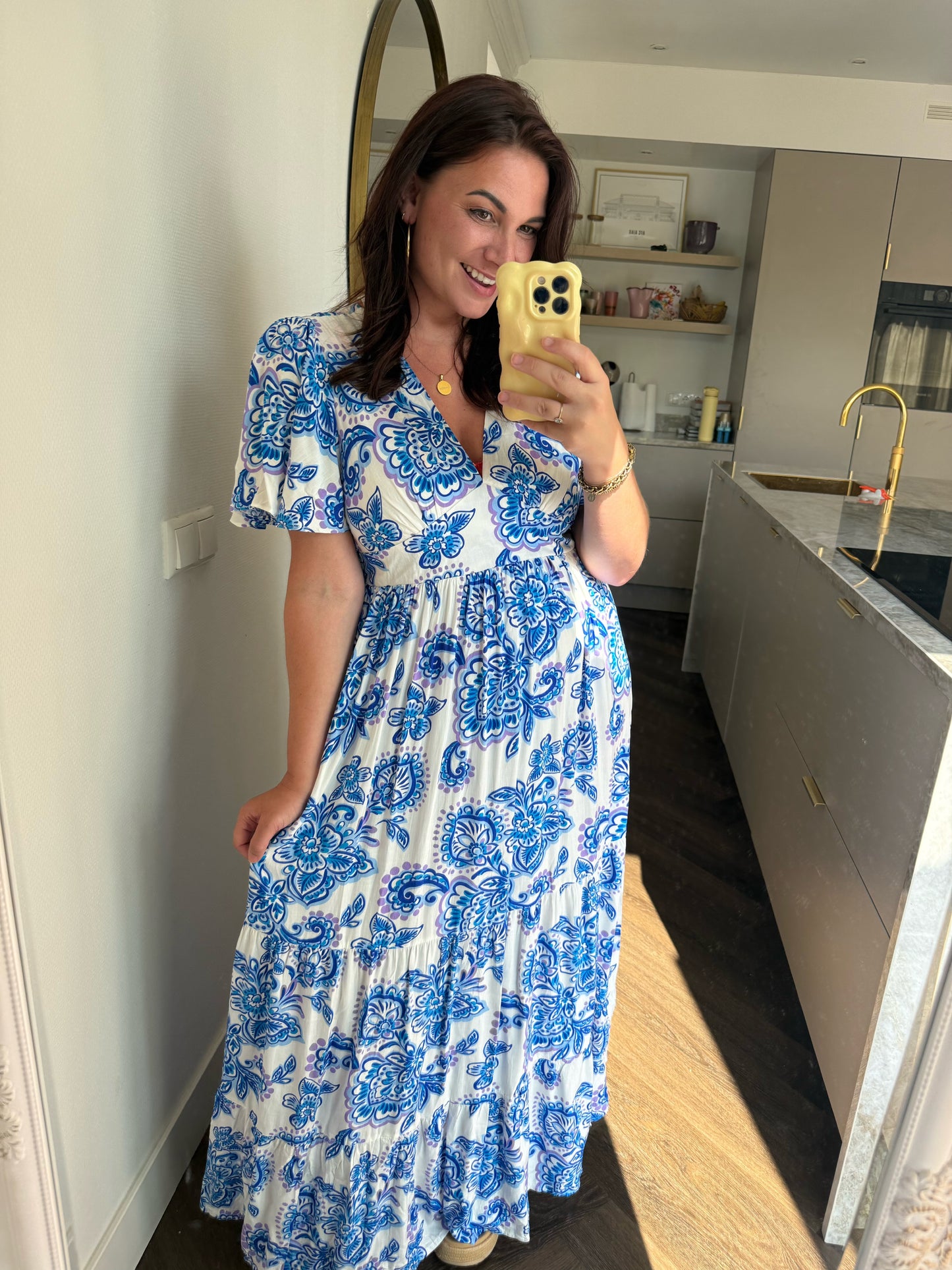 Jurk Liv blauw