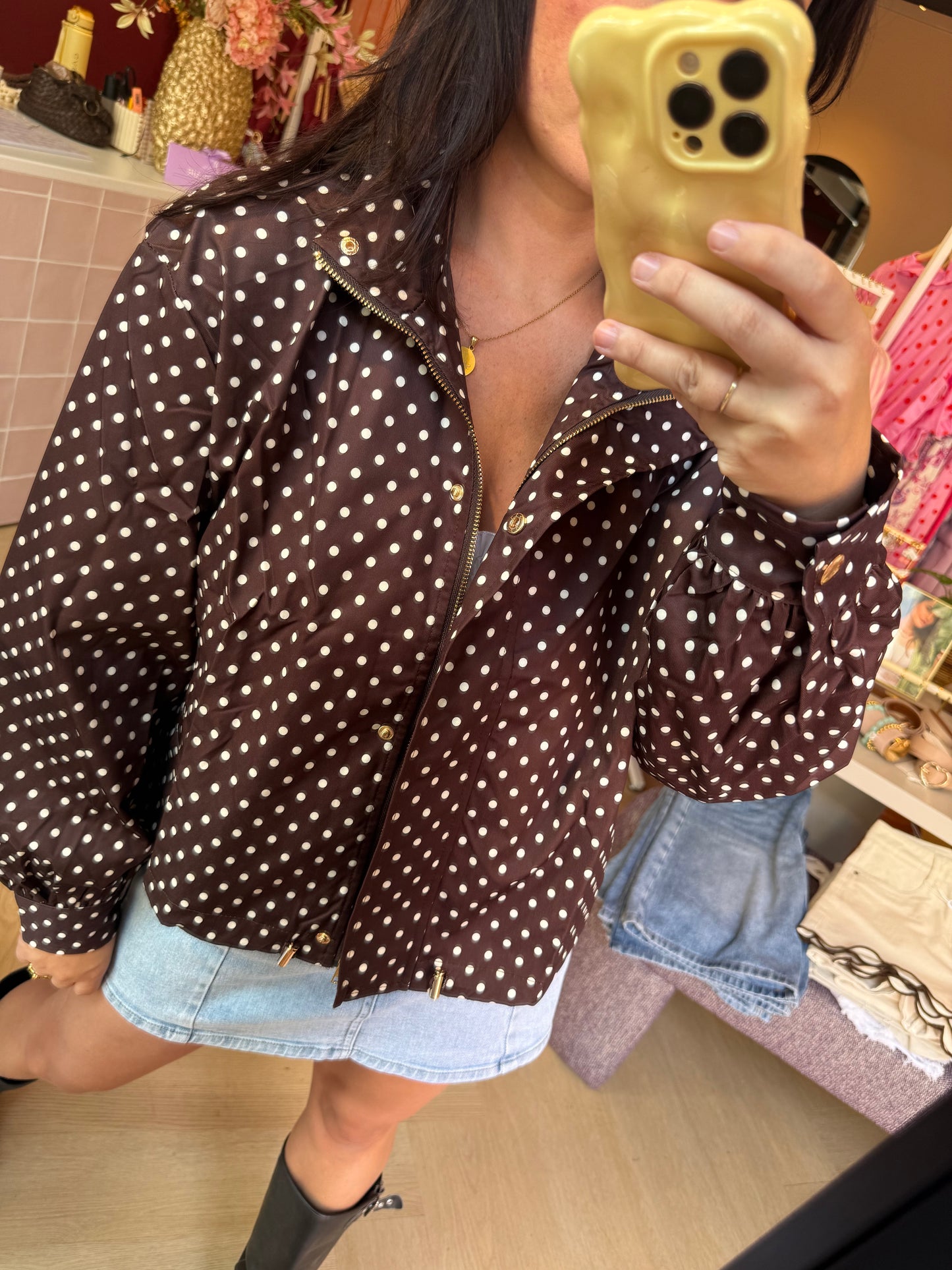 Jacket Daisy Bruin Dots