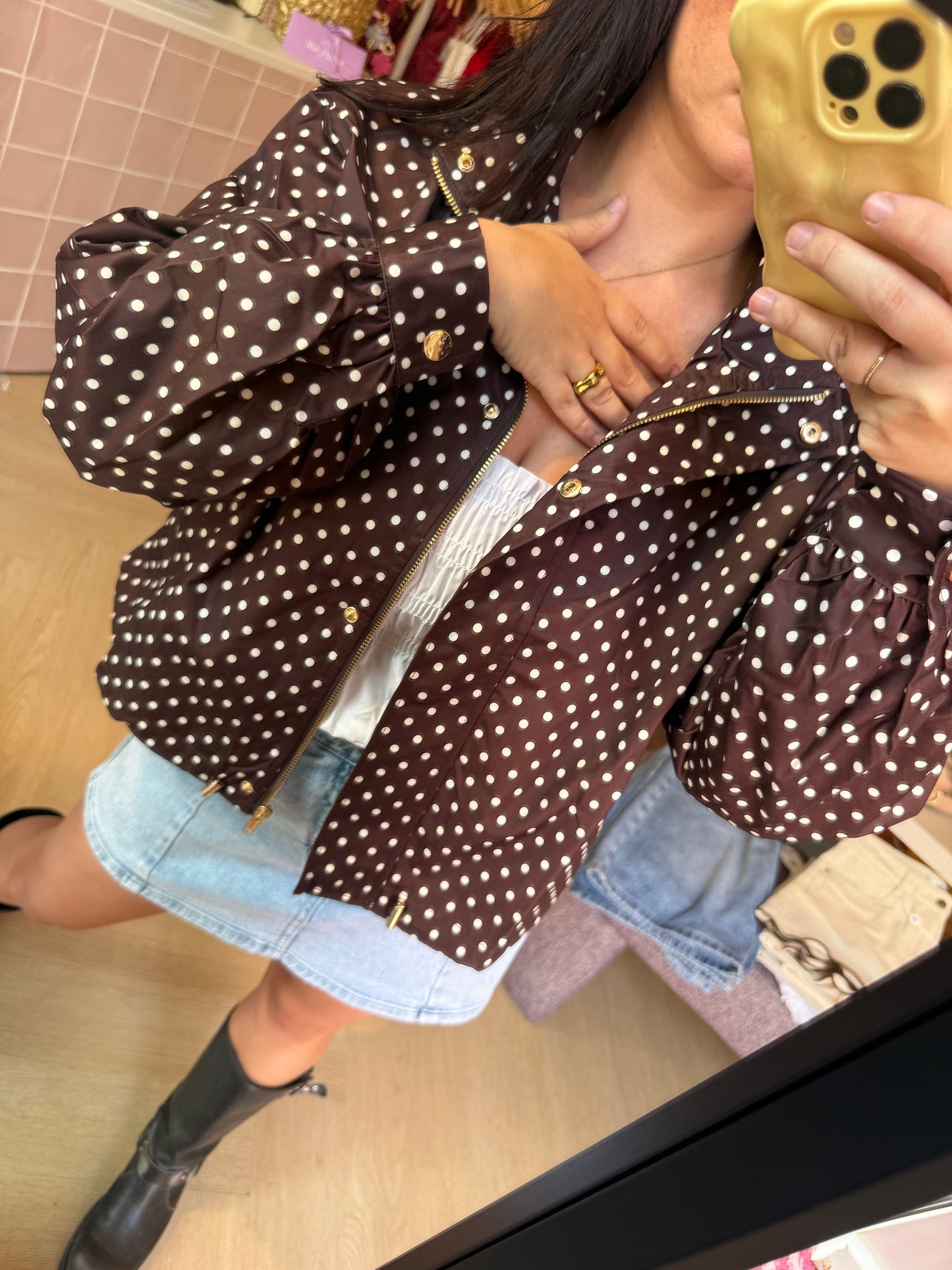 Jacket Daisy Bruin Dots