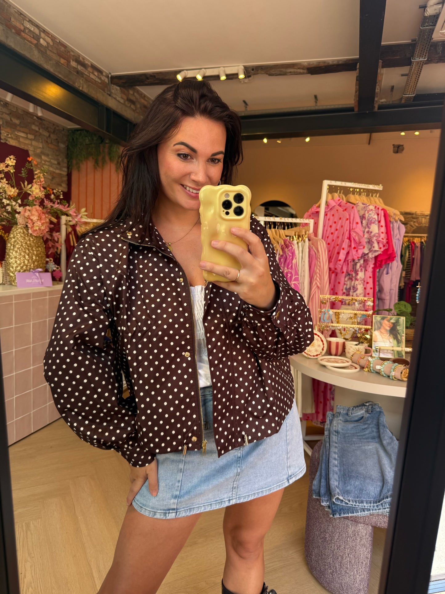 Jacket Daisy Bruin Dots