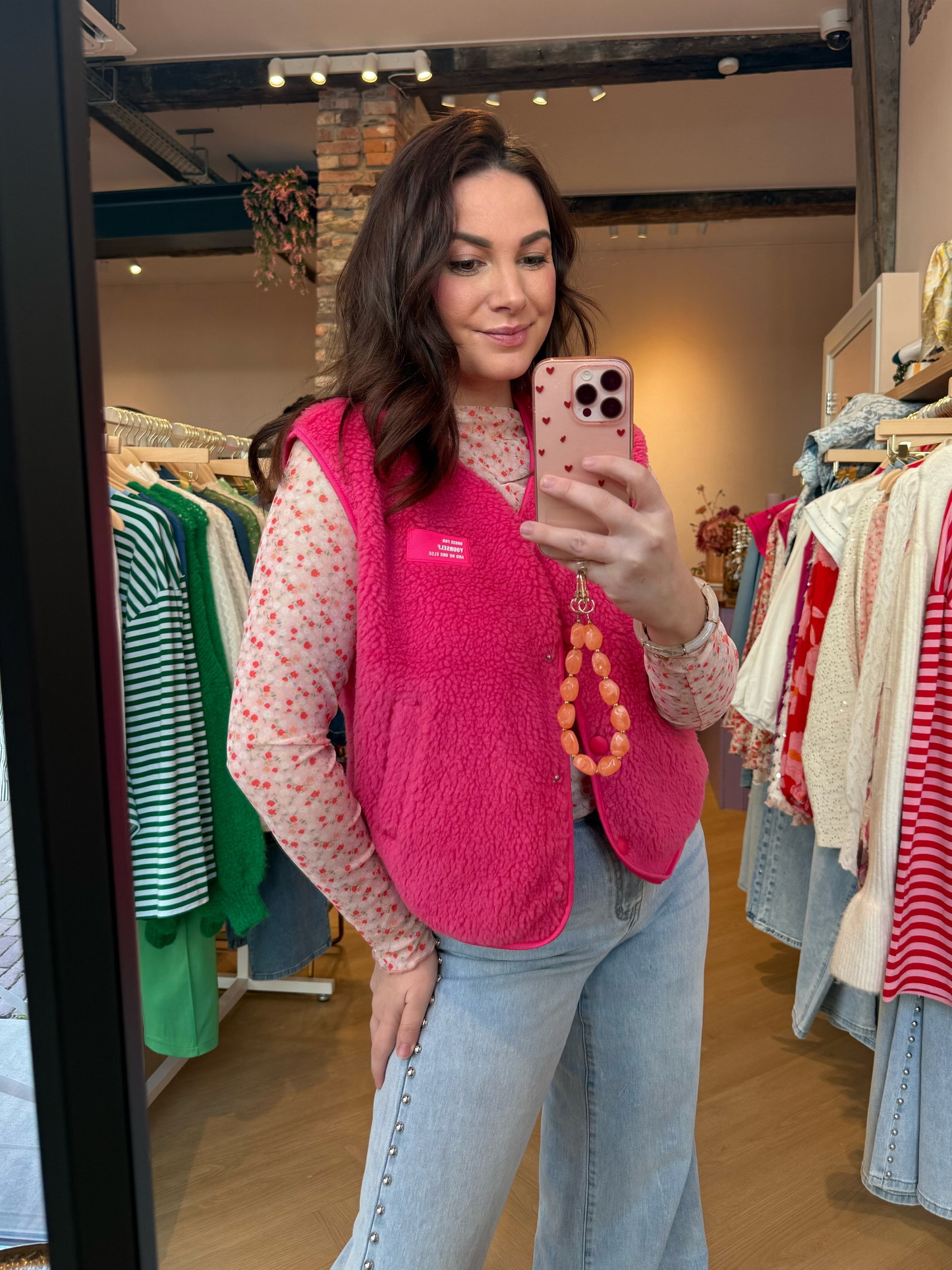 Gilet Dress for Yourself Roze