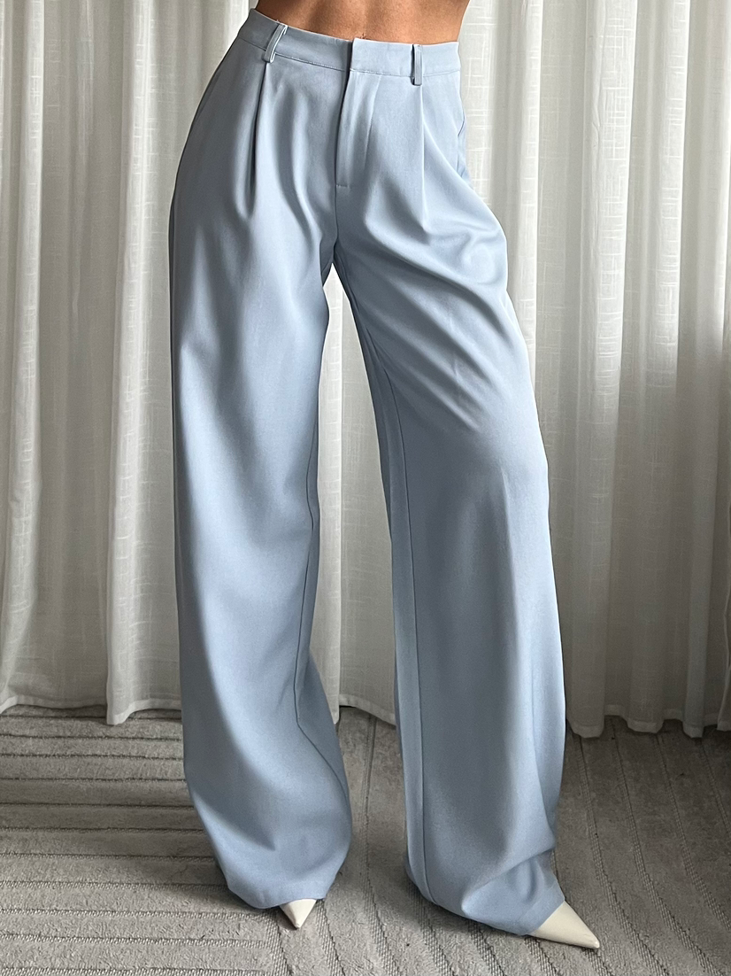 Pantalon Anne Licht Blauw