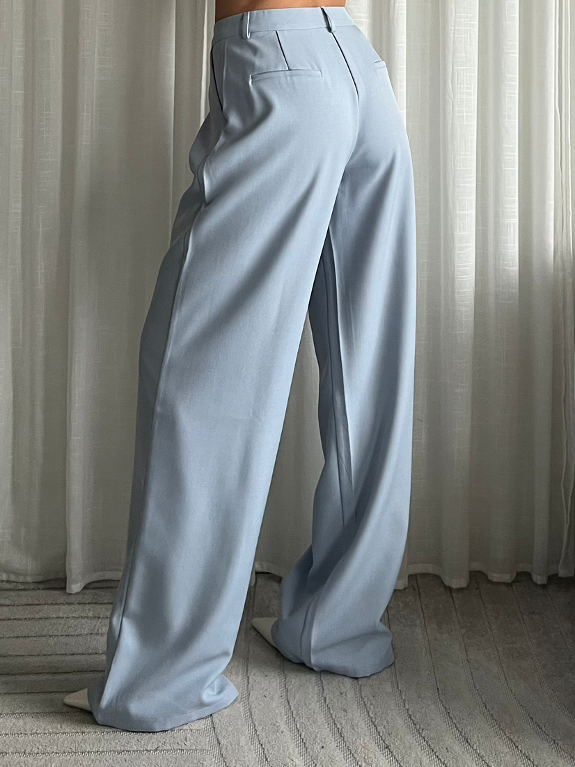 Pantalon Anne Licht Blauw