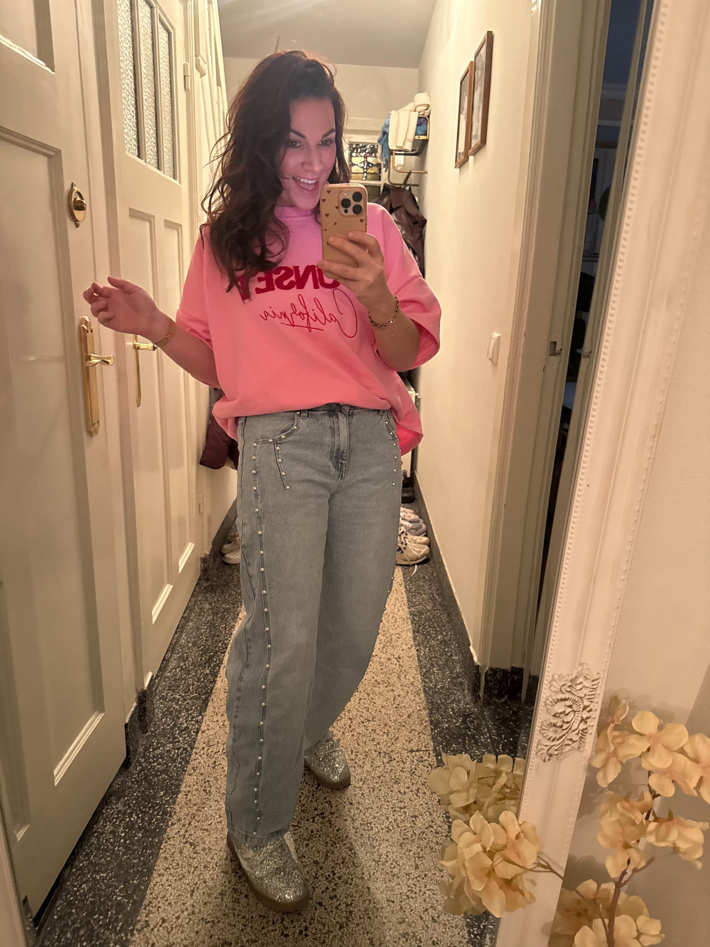 Barrel Jeans Hieke Studs Denim