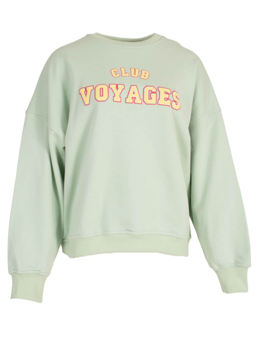 Sweater Club Voyage Mint Groen