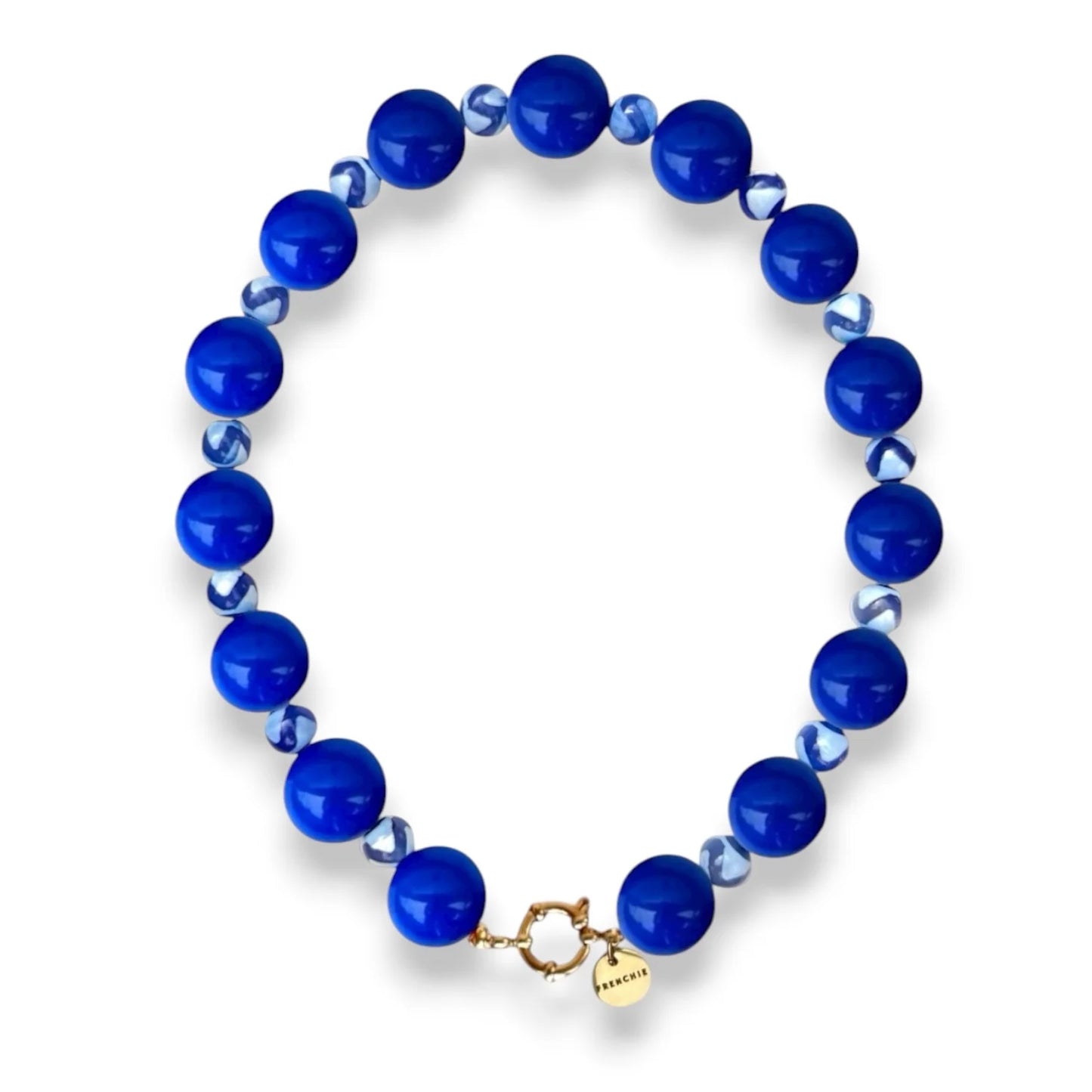 Studio Frenchie - Necklace Zigzag Blue