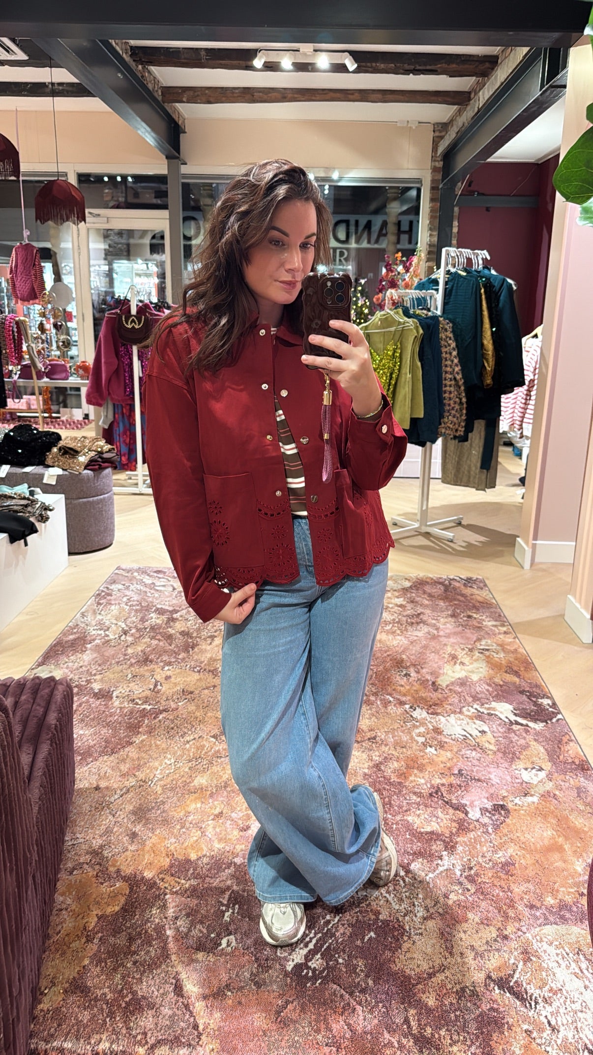 Jacket Lisa Bordeaux