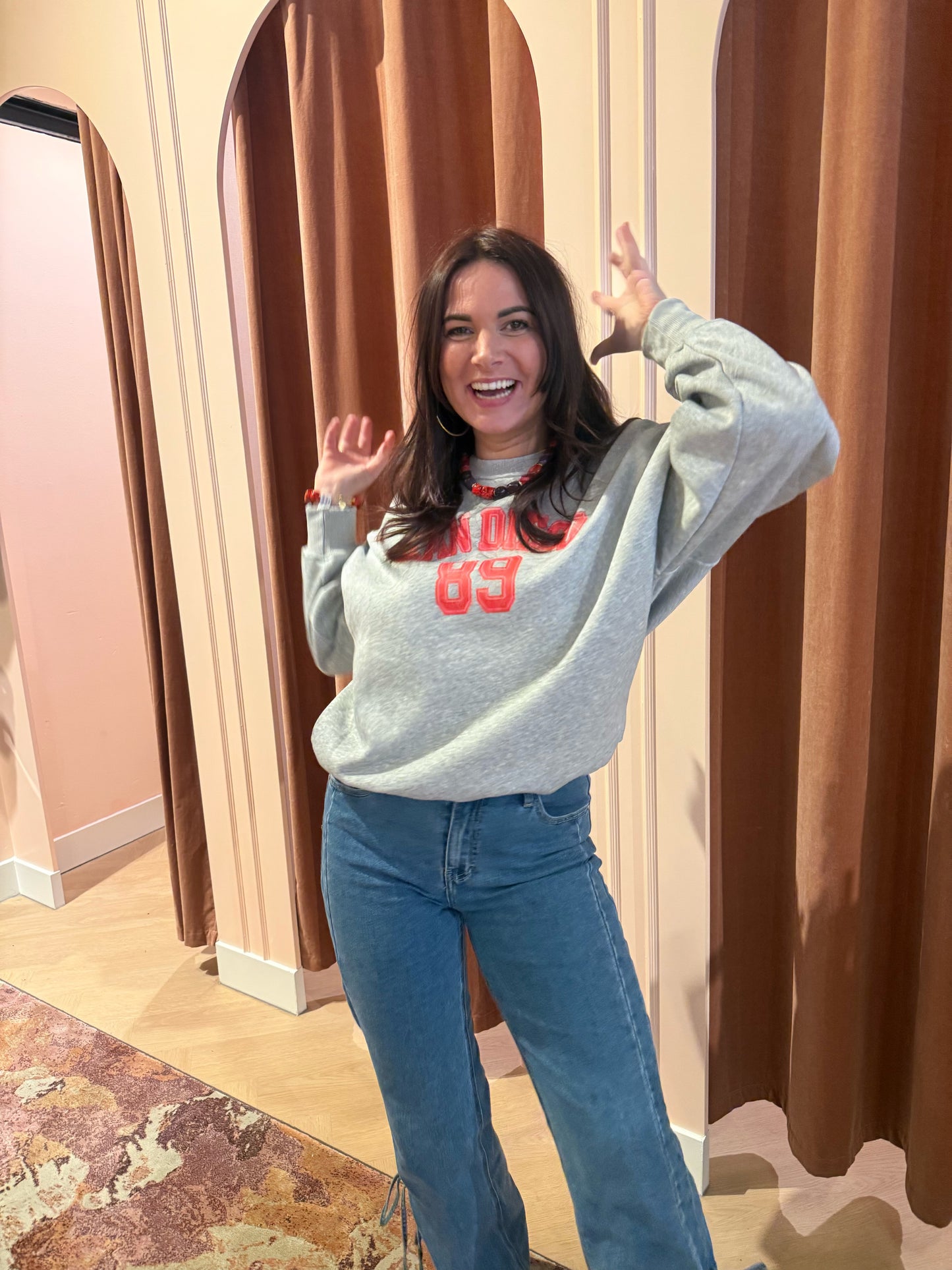 Sweater San Diego Grijs