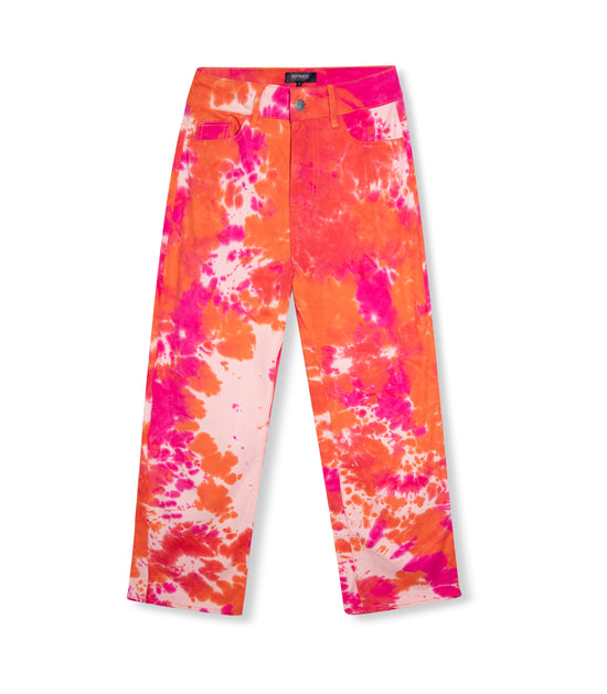 Refined Department Tie-Dye Denim Pants Hannah