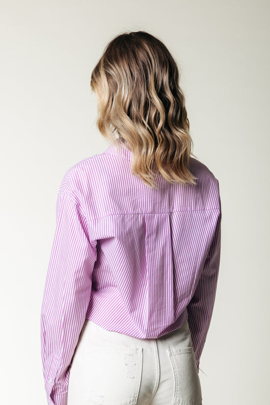Colourful Rebel Aliya Stripe Boxy Blouse