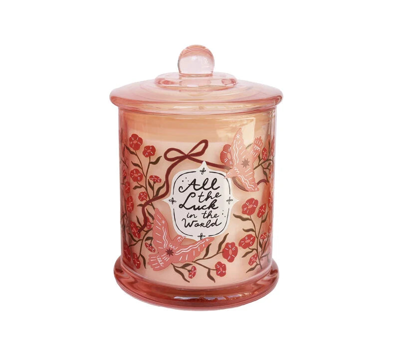Amber Nectarine Blossom Geurkaars (280 gram)